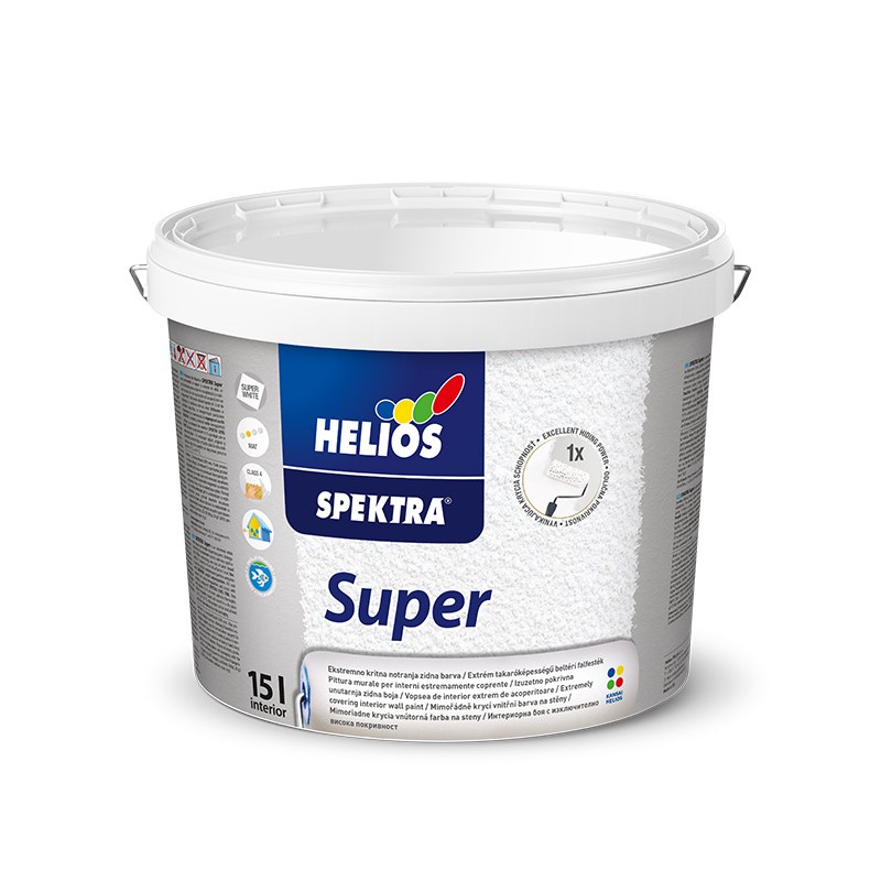 Vopsea pentru interior Spektra SUPER (albă) 15L