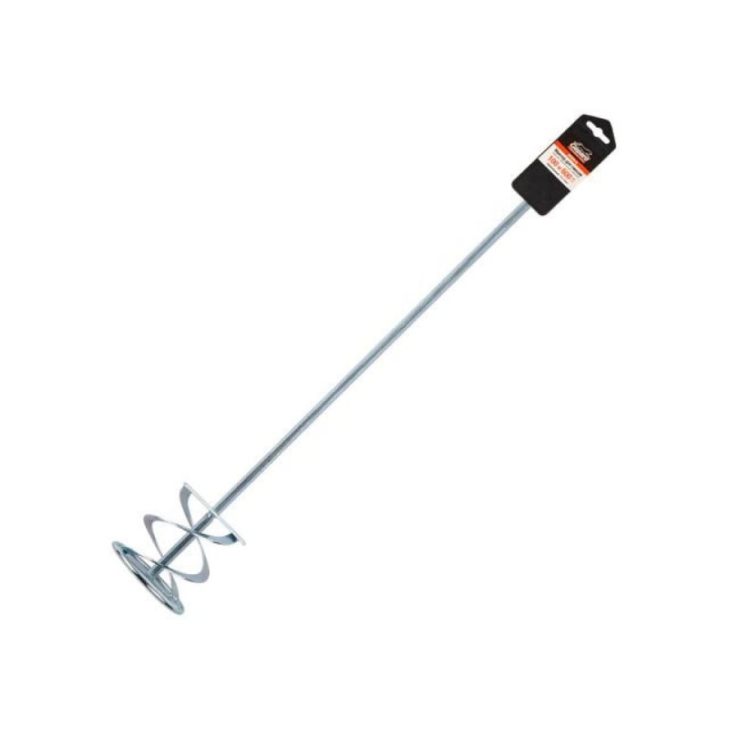 Миксер для смесей 100х600 мм шестигранный Gepard (шестигранный хвостовик, оцинкованный, для красок и