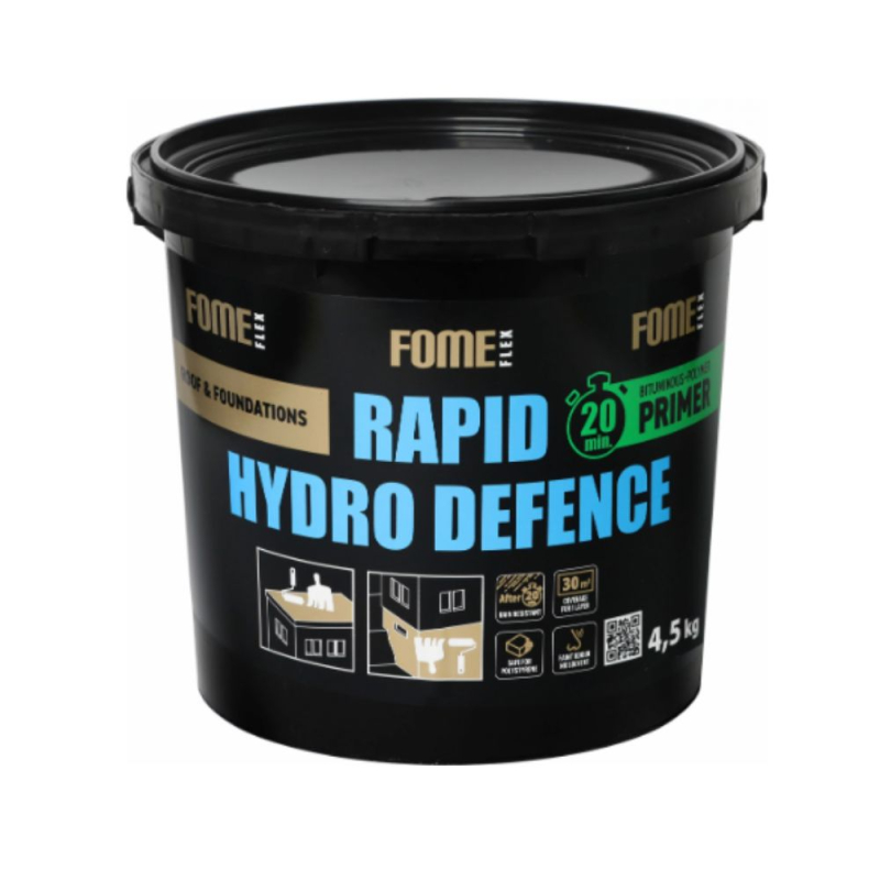 Hidroizolatie bitum-polimer FOME FLEX Rapid Hydro Defence Primer, 4,5kg