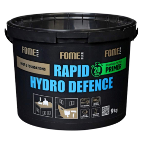Битумно-полимерная гидроизоляция FOME FLEX Rapid Hydro Defence Primer, 9 кг.