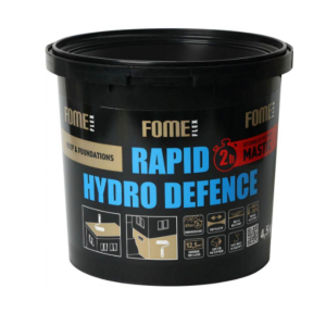 Битумно-полимерная гидроизоляция FOME FLEX Rapid Hydro Defence Mastic, 4,5 кг.