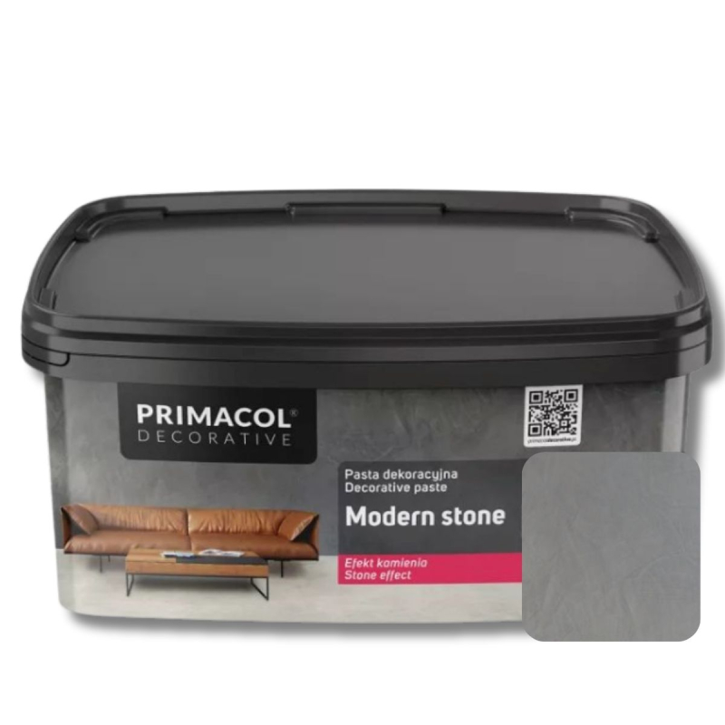 Pastă decorativă Primacol Modern Stone 4,5kg Basalt
