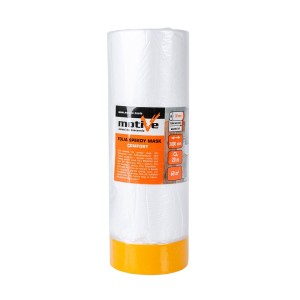 Folia cu bandă mascare Speedy Mask Comfort 3000mm\20m Motive