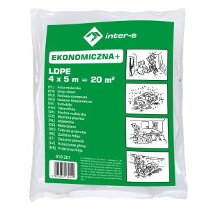 Folia pentru protecție 4*5m 20µm