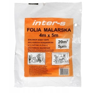 Folia pentru protecție 4*5m 5µm