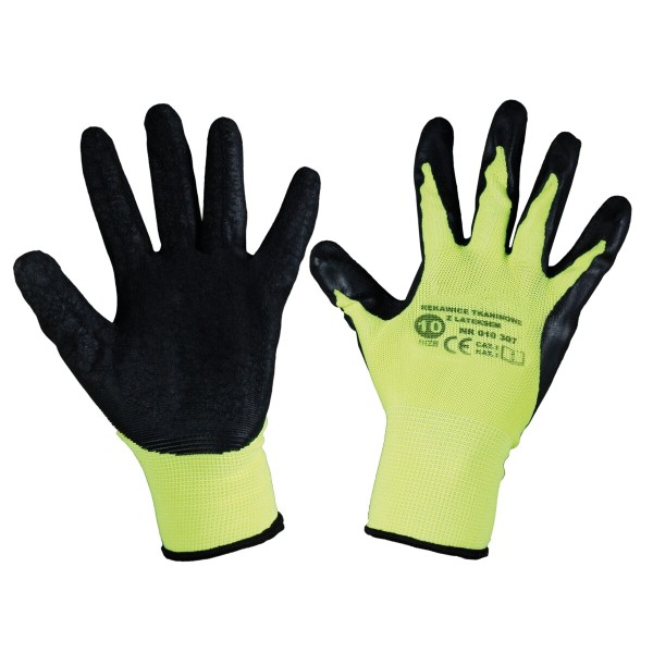 Mănuși pentru protec. Cotton/Latex 10