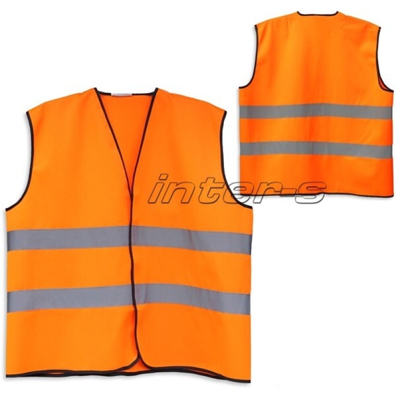 Vestă reflectorizantă (portocalie) XXL*