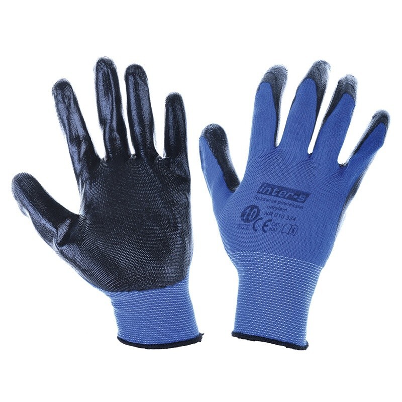 Перчатки пропитанные нитролом 10