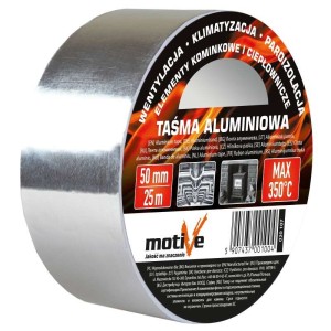 Bandă din aluminiu 50mm/25m НТ350 C° 