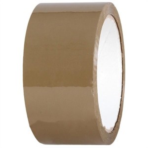 Bandă adezivă pentru ambalare (cafenie) 48mm/40yd-37m