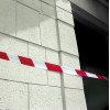 Bandă adezivă delimitare roșu-alb 48mm\25m Motive