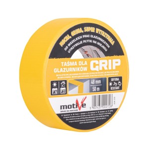 Bandă adezivă Grip pentru lucrări cu plăci ceramice 48mm\50m Motive