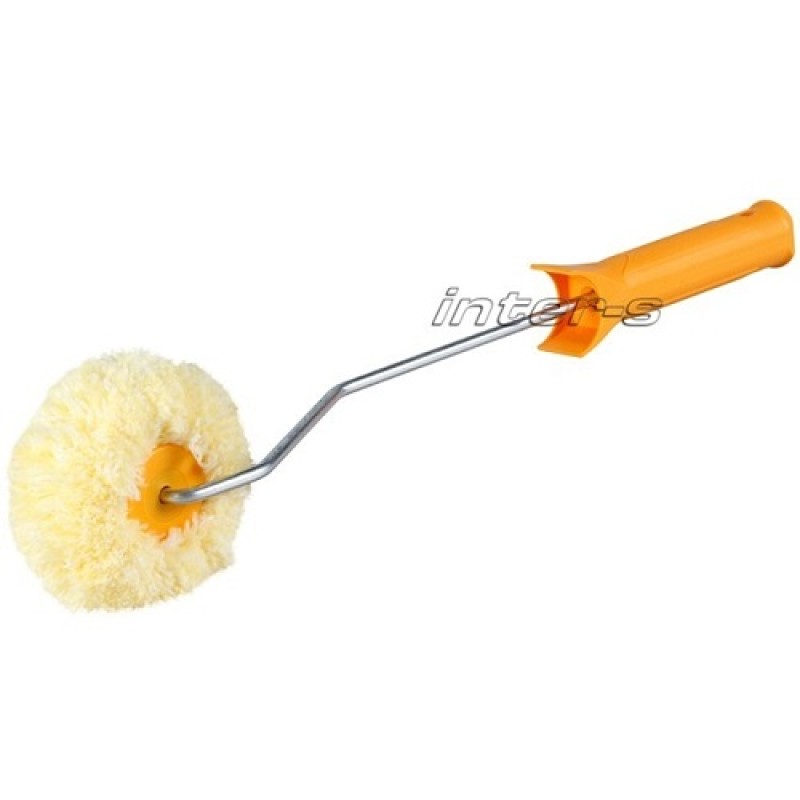 Валик для покраски углов 5см+ручка 6мм, ворс 15мм