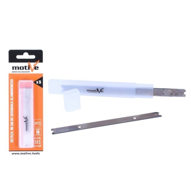 Lame pentru răzuitor sticlă 10cm (5 buc.) Motive