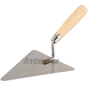 Mistrie triunghiulară din inox 200mm
