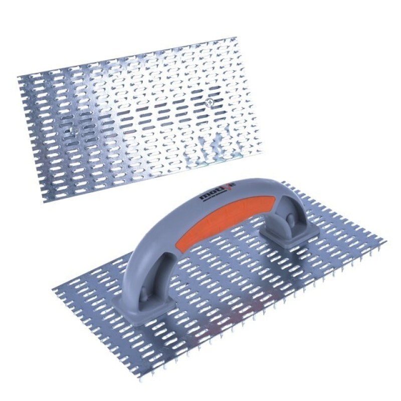 Скребок для штукатурки металл 13x25см Motive