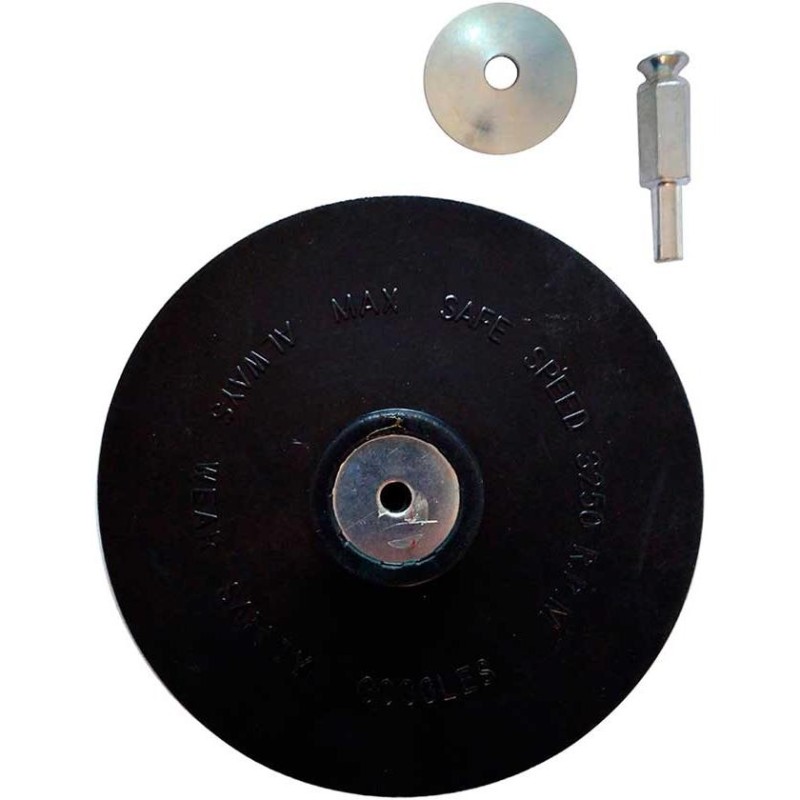 Disc cu suport velcro pentru mașina de găurit 125mm