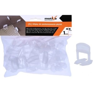 Cleme PROFI pentru teracotă Motive 2mm 100 buc.