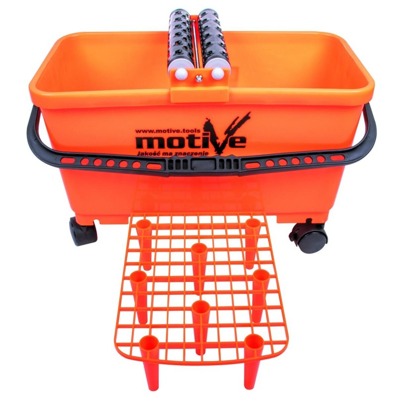 Ведро для облицовочных работ с роликами 24 л