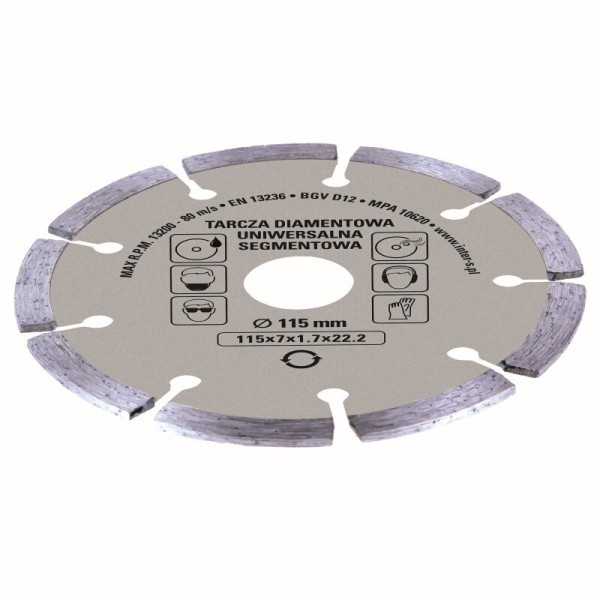Disc universal diamant de 125 mm
