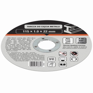 Disc pe metal 115/1,0