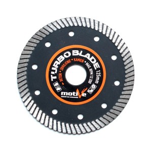 Disc diamant TURBO BLADE 2,4mm 125mm Motive