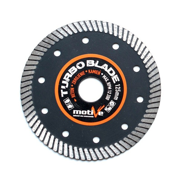 Disc diamant TURBO BLADE 2,8mm 230mm Motive