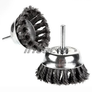 Perie sârmă împletită cu tija 65mm Motive