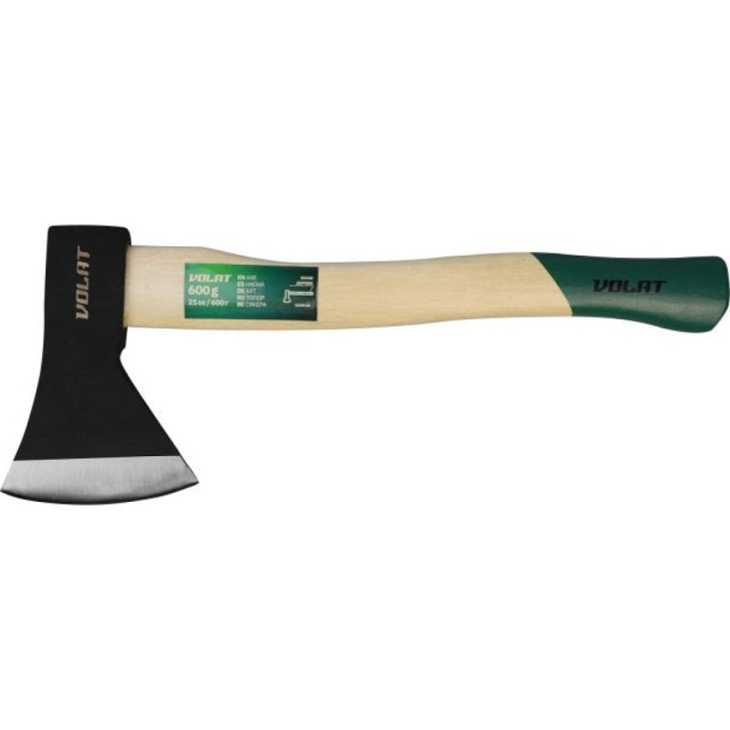Топор с деревянной рукояткой 0,6 кг Волат