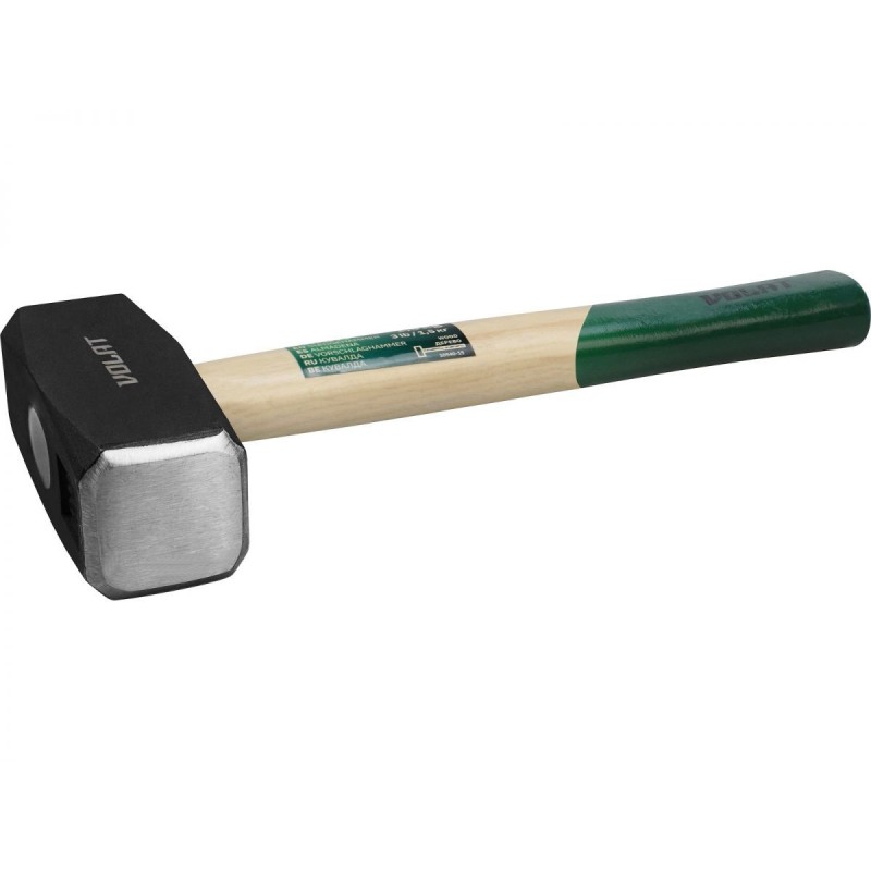 Кувалда 1,5кг с деревянной рукояткой Волат