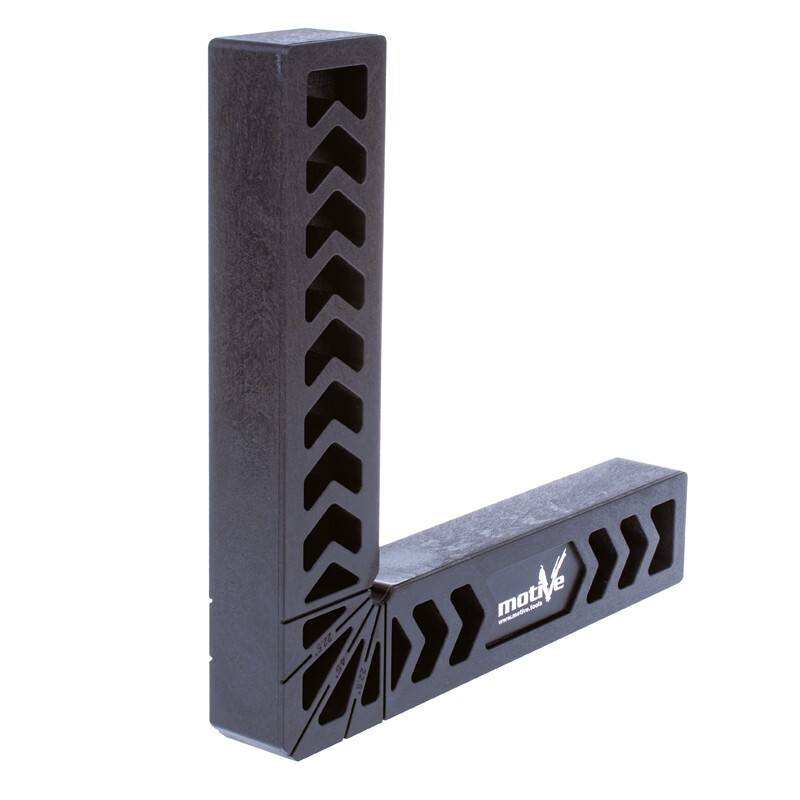 Echer tamplarie pentru fixare cu gradatie 200mm x 200mm Motive