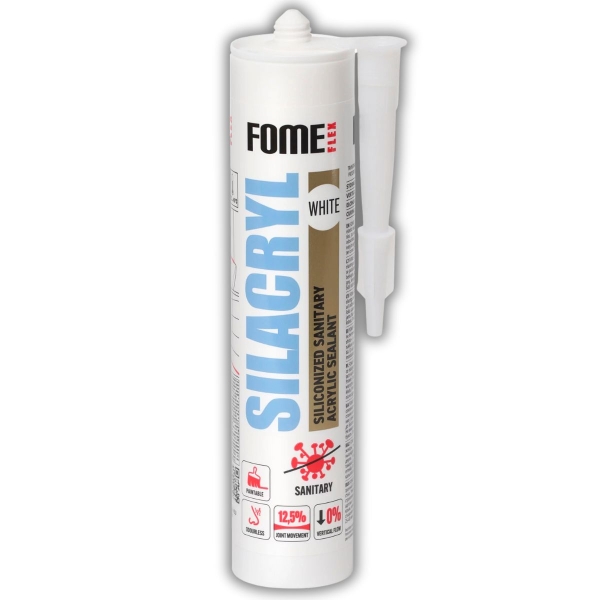 Ermetic Fome Flex Silacryl, alb 300ml