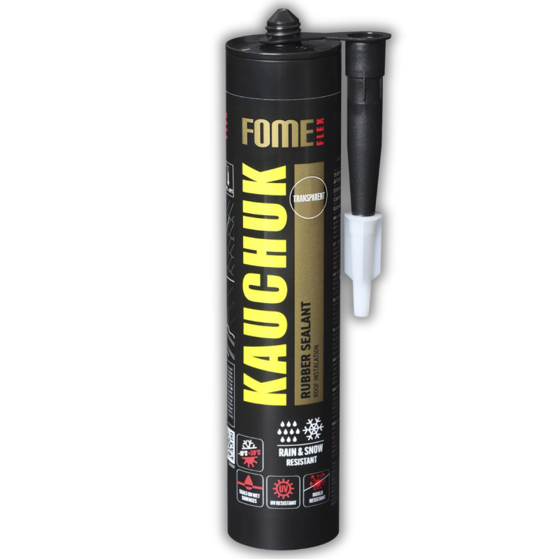 Каучуковый герметик Fome Flex Kauchuk (прозрачный) 300мл