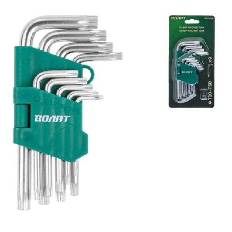 Set chei Torx T10-T50 9buc. scurte Volat