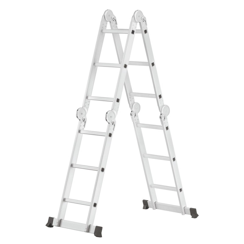 Scară universală transformer cu platformă din alum. 4x3 Motive