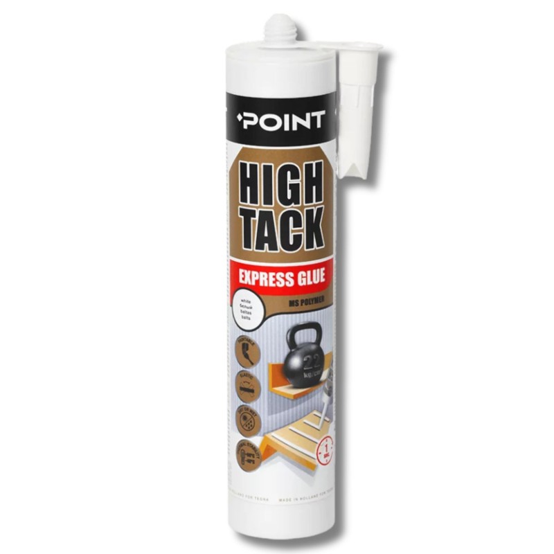 Клей Point High Tack на основе MS Polimer, белый 290мл