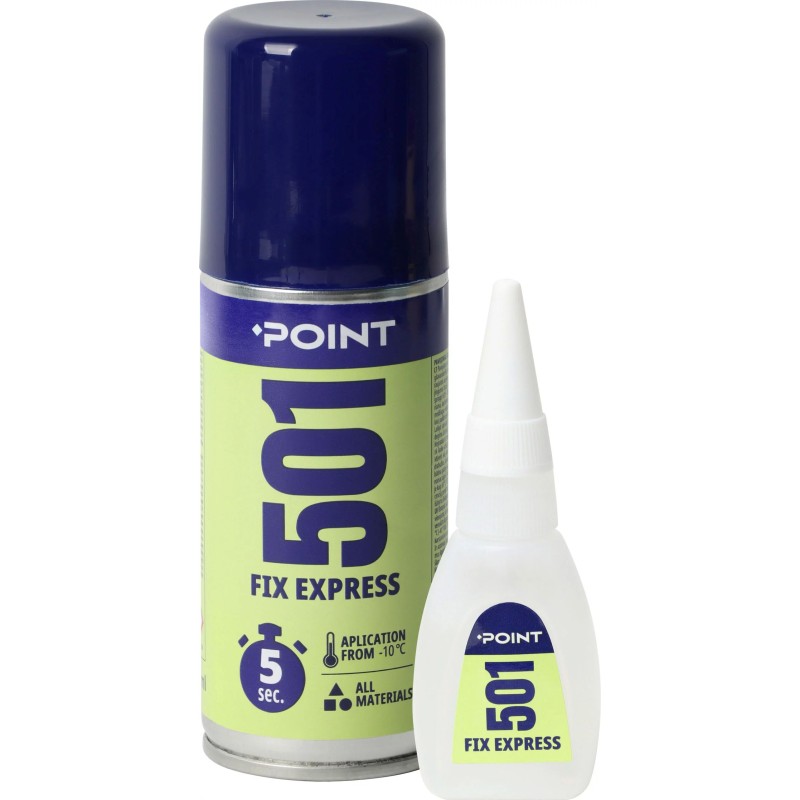 Adeziv cu activator POINT 501 Fix Express 25gr + 100ml
