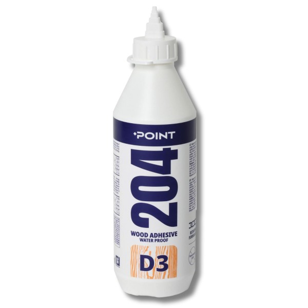 Adeziv pentru lemn POINT 204 D3, 500 ml transparent