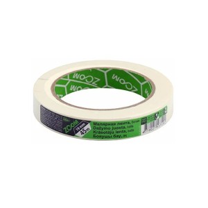 Bandă mascare  Zoom 19mm х 45m albă