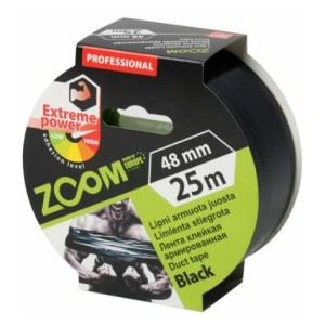 Bandă adezivă armată extreme power Zoom 48mm х 25m (neagra)