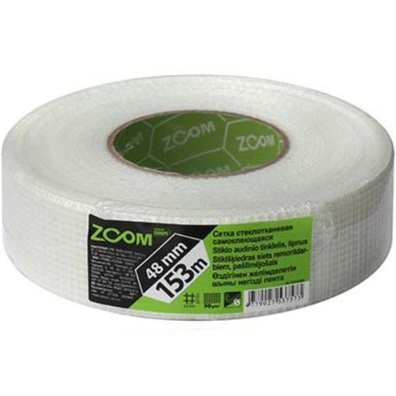 Bandă adezivă din fibră de sticlă Zoom 48mm*153m