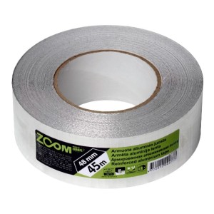 Bandă adezivă aluminiu armată Zoom, 48mm х 45m