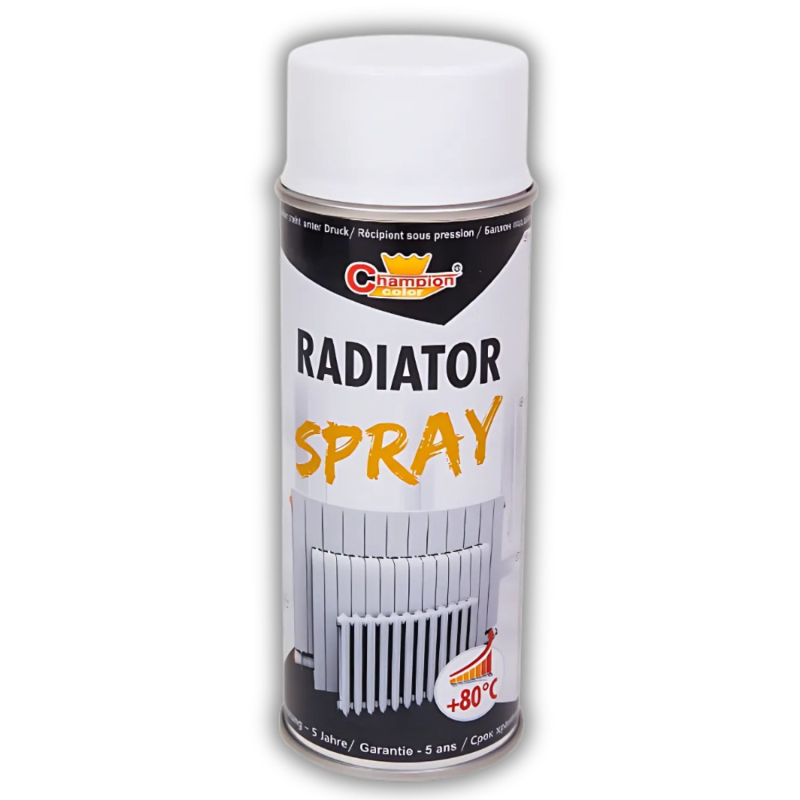 Email spray Champion Radiator, alb 400ml