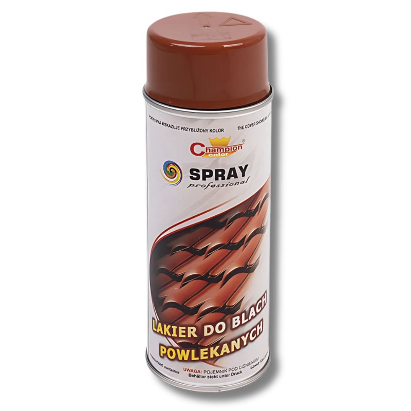 Email spray pentru acoperiș Champion Roof, cafeniu-cupru (RAL 8004), 400ml 