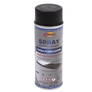 Grund spray Champion, negru 400ml (RAL 9011)