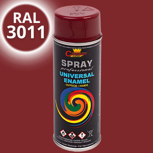 Email spray universal Champion, roșu-cafeniu 400ml (RAL3011)