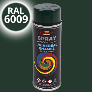 Email spray universal Champion, verde închis 400ml (RAL 6009)