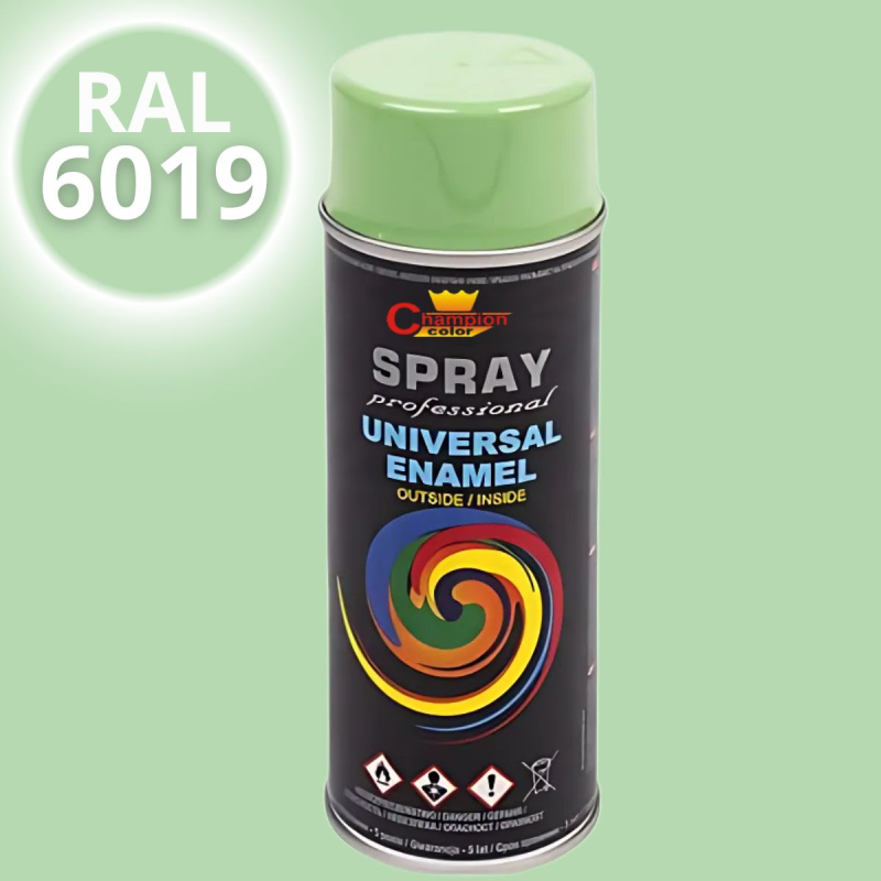Email spray universal Champion, verde-pastel (RAL 6019), 400ml
