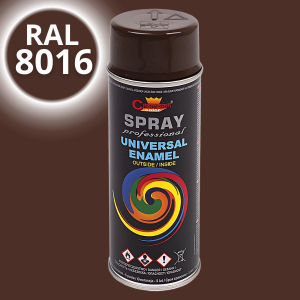 Email spray universal Champion, cafeniu 400ml (RAL 8016)