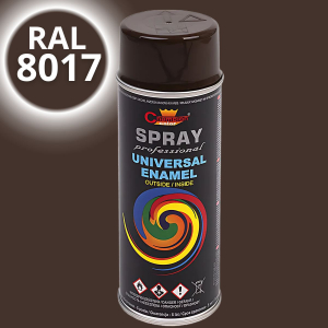Email spray universal Champion, ciocolata 400ml (RAL 8017)